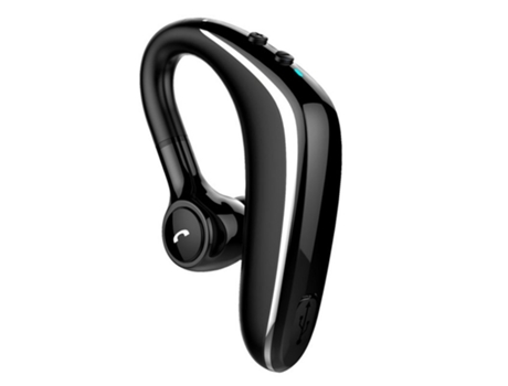 Kit Manos Libres Universal Car Impermeable Long Standby Single Side Talk Bluetooth Negro