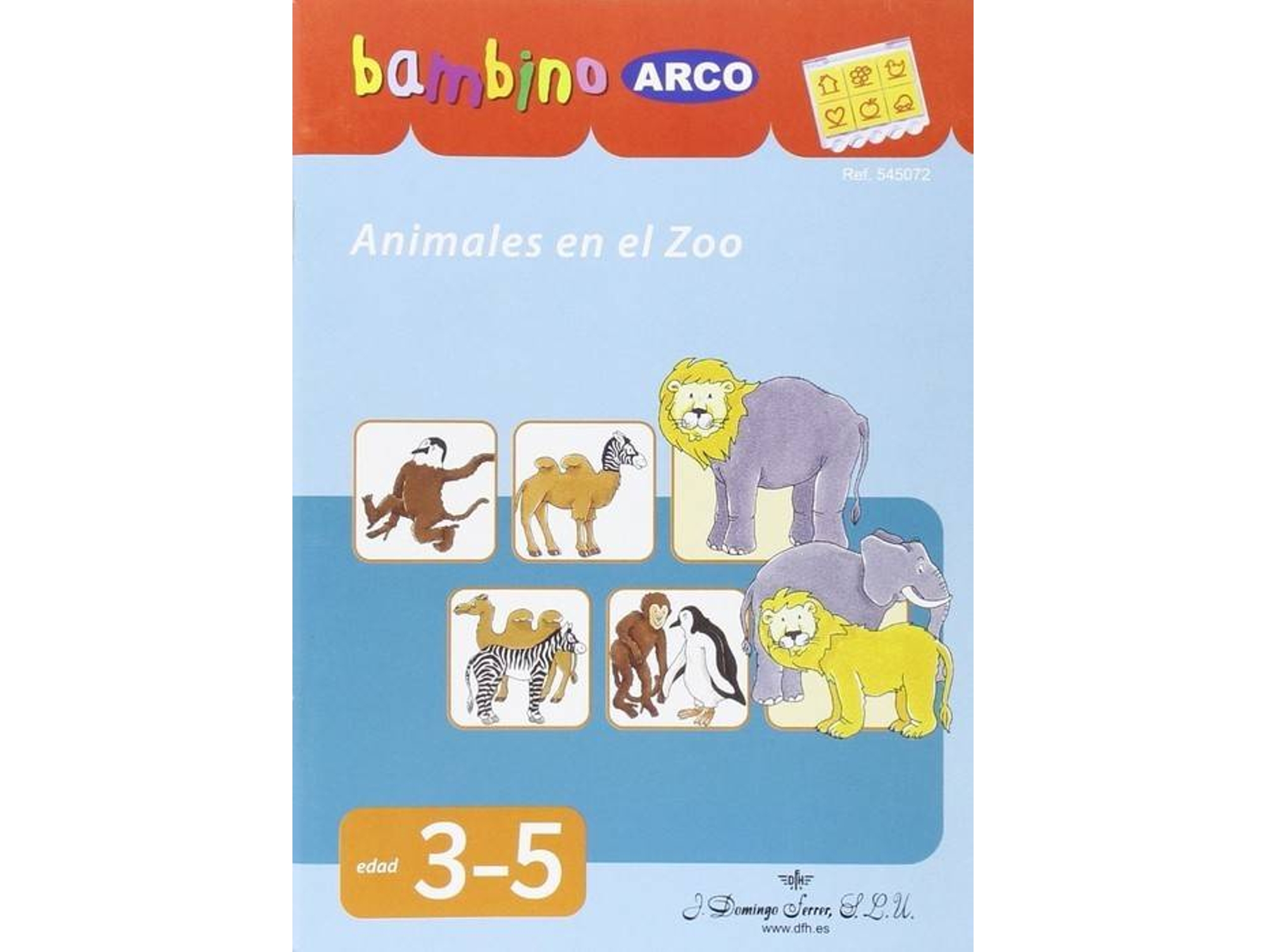 Libro Animales En El Zoo (Español)