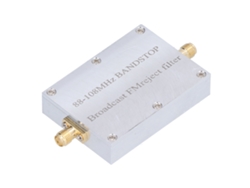 Filtro De Rechazo De Fm De 88-108 Mhz, Aleación De Aluminio, Antiinterferencias Para Sdr Tv
