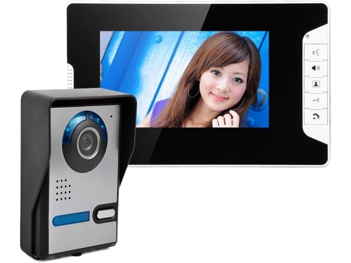 Interphone Vidéo Couleur Hd 7 Pouces Tft, Sonnette, Cámara De Seguridad Doméstica, Monitor