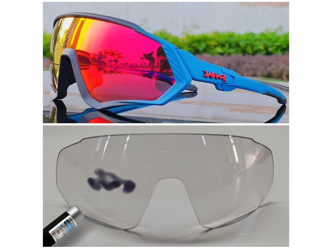 Gafas De Ciclismo, Gafas Fotocromáticas Cortavientos Para Bicicleta De Carretera Y De Montaña.