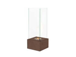Levels - Chimeneas de bioetanol en acero cromado STONES