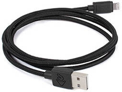 Cable de Datos OWC (USB - Lightning - 1 m - Negro)