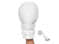 Guantes De Restricción Médica De Doble Seguridad Para Ancianos Y Procedimientos - Talla Única Con Cintas Para Cama