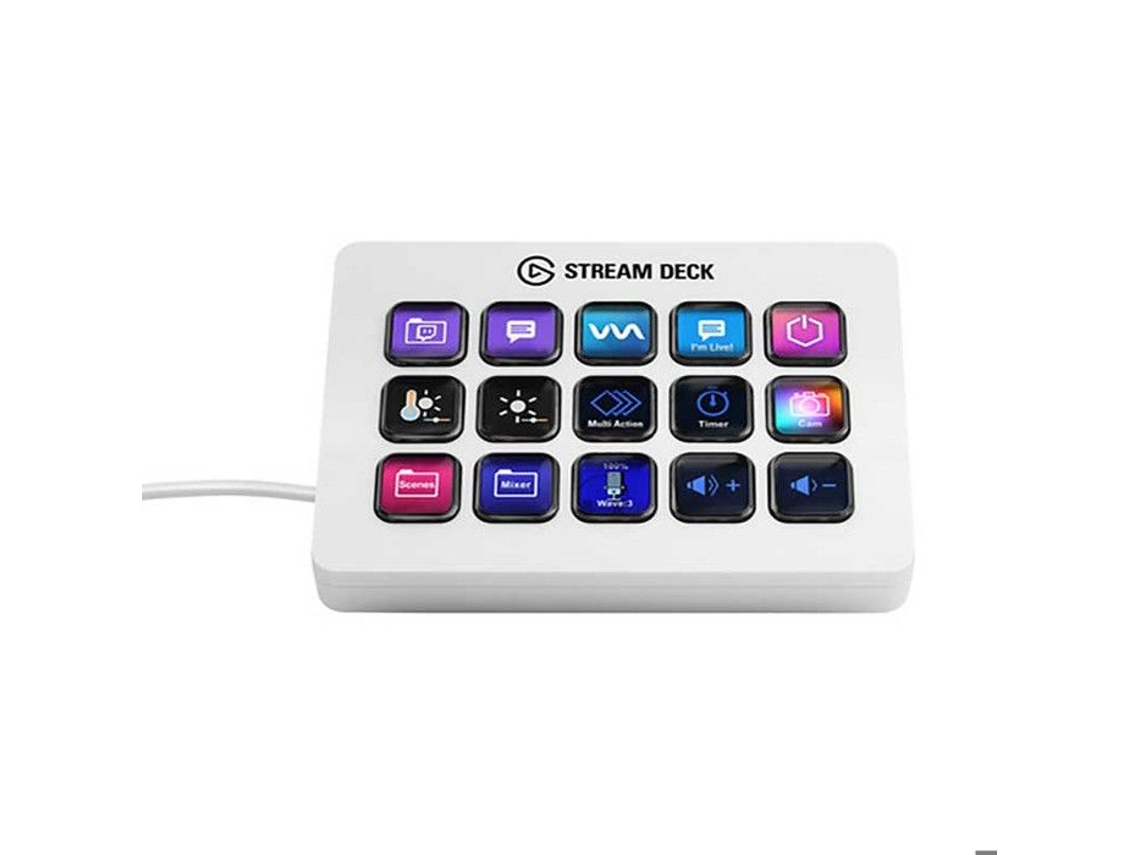 Stream Deck Mk.2 Blanco Elgato