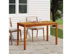 Mesa de jardín LOVELY HOME de madera maciza de acacia (110 x 55 x 67 cm)
