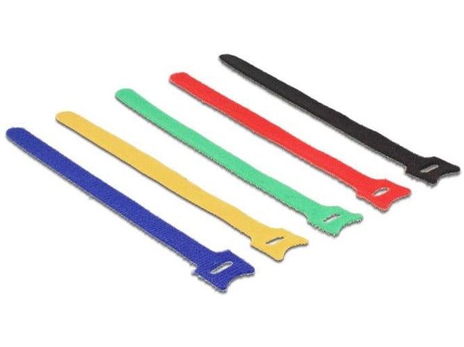 Tira para Cables DELOCK (Negro)