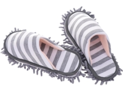 1 Par De Pantuflas De Chenilla Para Limpieza De Pisos, Cubrezapatos Absorbentes, Recogedores