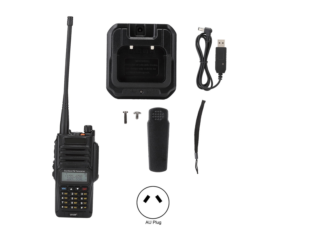 Cabo De Carregamento Usb Para Rádio Bidirecional Baofeng Uv Xr Plus Bateria De Lítio 7.4v/1800mah