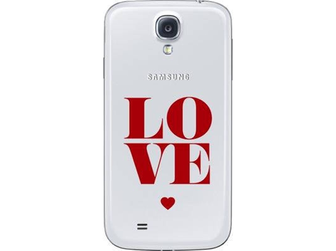 Carcasa SAMSUNG Galaxy S4 ENMSVLOVE-EF-FI950BWEGWW Rojo