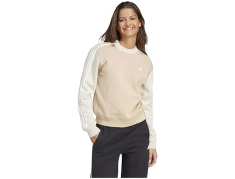 Sudadera de Mujer ADIDAS Hn Beige (M)