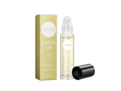 Aceite para cutículas con rodillo nutritivo para un cuidado intensivo.