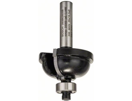 Fresa BOSCH para Bordes F - 8 mm - R1 9.5 mm - D 35 mm - L 16.2 mm - G 59 mm