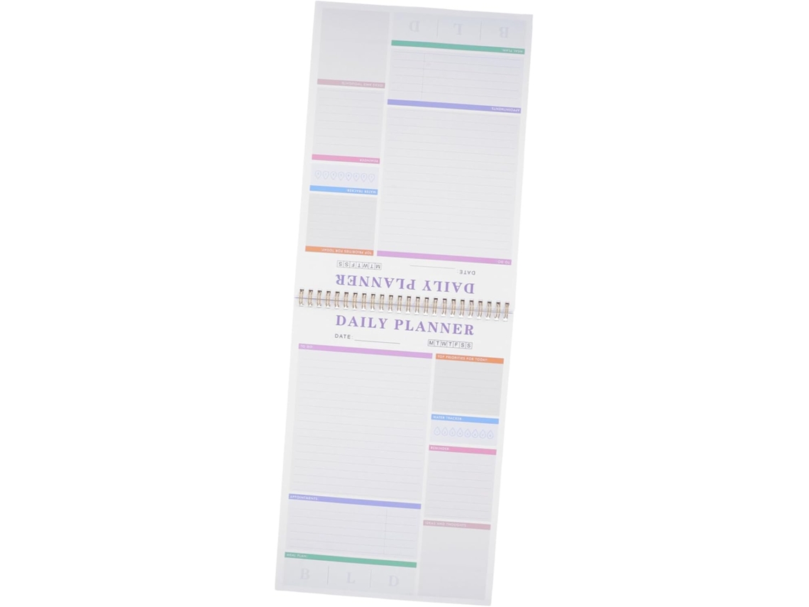 Cuaderno/agenda/planificador Portátil Desmontable Para Listas De Tareas Y Notas.