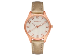 Reloj De Pulsera Analógico De Cuarzo Para Mujer Con Pedrería Y Correa De Pu (plateado Y Negro)