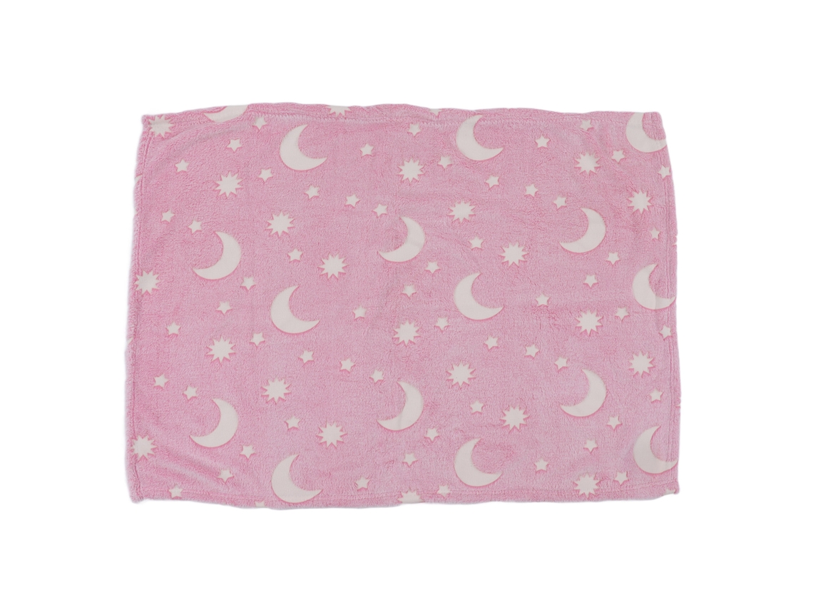 Manta De Poliéster Cálida, Suave Y Mullida, Luminosa, Para Cama Y Sofá, Para Todas Las Estaciones, Color Rosa.