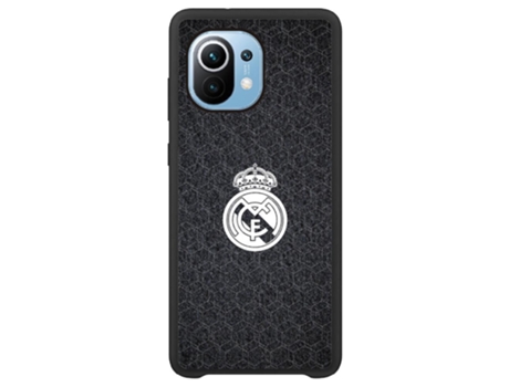 Funda Móvil Global Oficial Real Madrid para Xiaomi Mi 11 Global PHONECASES3D Piel Sintética Negro