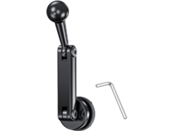Adaptador De Soporte Giratorio Multiángulo Para Teléfono Con Rótulas De 17 Mm Y Base.