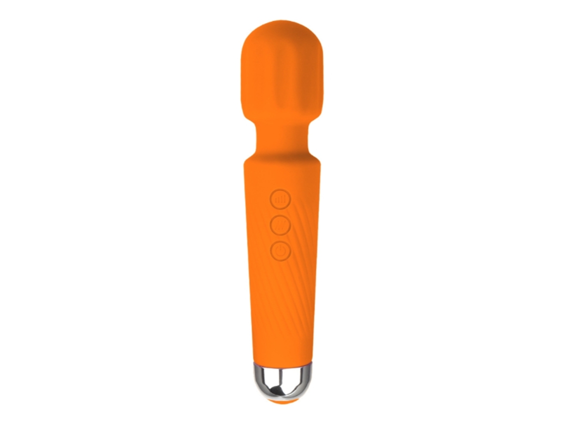Vibrador Yizhood Wand Massager Portátil, Juguete Sexual, Regalo Para Mujeres (naranja)