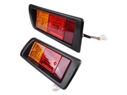 1 Par De Luces Antiniebla Traseras Para Parachoques, Números De Pieza 81550-60440 Y 81550-60520, Compatibles Con Land Prado Fj90/95 (1996-2002).