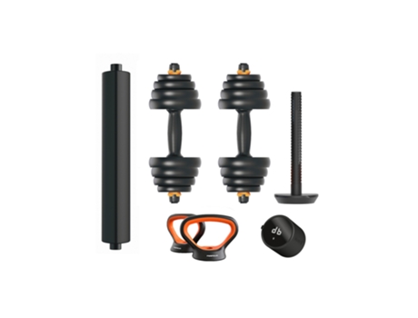 Conjunto de Pesos Conectados XIAOMI V2 Fed con Mancuernas, Barra, Kettlebell y Sensor (30 Kg)