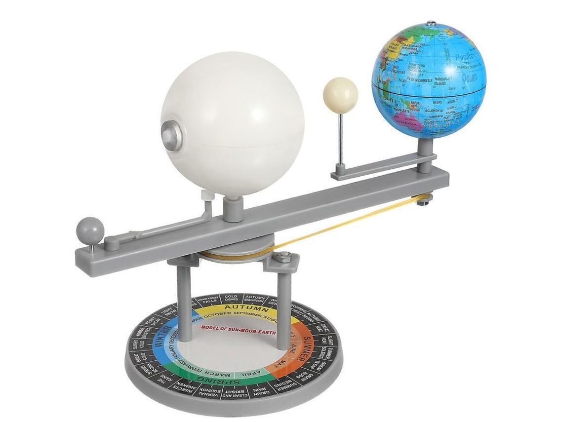 Modelo Educativo De Astronomía Tierra-sol-luna Simulador De Eclipses Planetario Didáctico 21,00x17,00x10,50cm
