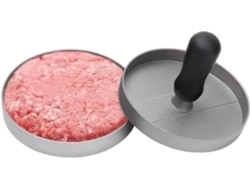 Molde antiadherente para hamburguesas, molde de aluminio para hamburguesas, utensilio de cocina para asar y cocinar HONGRUI TECH (negro)