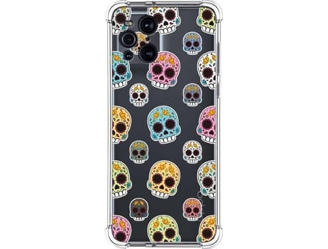 Carcasa Oppo Find X3 Pro 5G TUMUNDOSMARTPHONE Catrina Multicolor