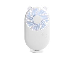Ventilador portátil recargable mediante USB.