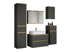 Conjunto de muebles de baño con lavabo Cosila 80 VCM