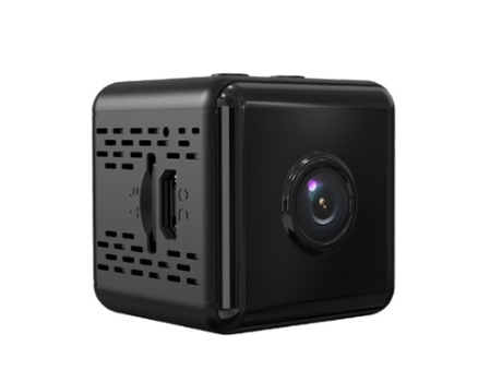 Mini cámara espía cámara WiFi oculta para seguridad del hogar 1080P HD Nanny Cam con visión nocturna y detección de movimiento negro BISBISOOUS