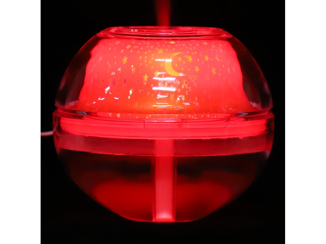 Humidificador Proyector Luz Nocturna Mini LED USB Oficina Hogar Coche