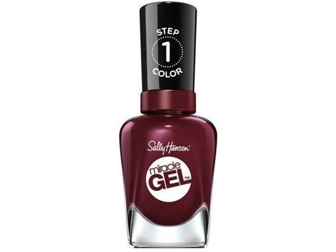 Esmalte Top Coat SALLY HANSEN Miracle Gel No. 480 Wine