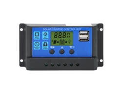 Controlador De Paneles Solares Con Lcd Y Salida Usb Doble 12v/24v 30a