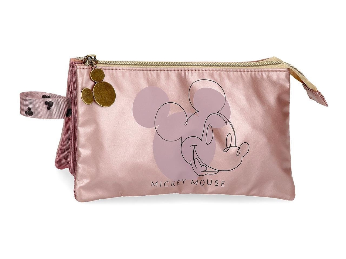 Estuche DISNEY Mickey Outline Rosa (22x12x5 cm)