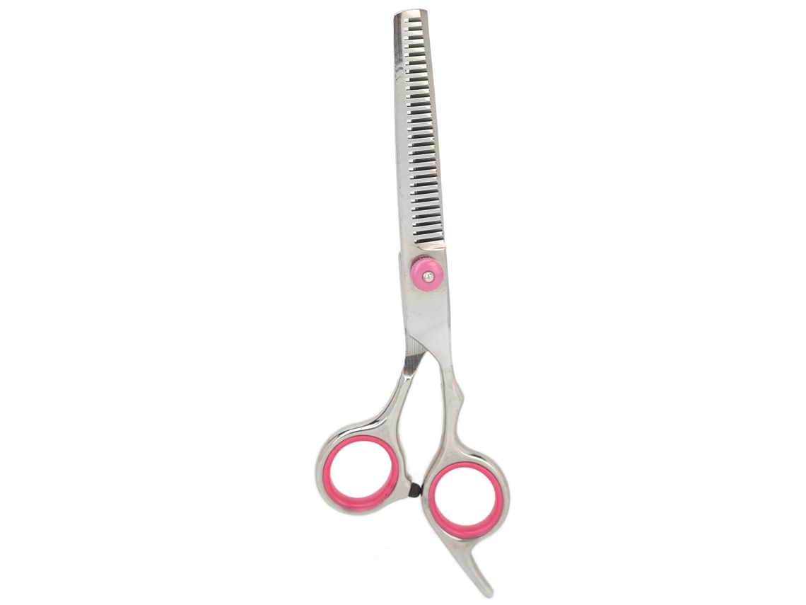 Tijeras De Peluquería Para Afinar De Acero Inoxidable Con Mango Ergonómico Y Práctico Para Cortar Pelo