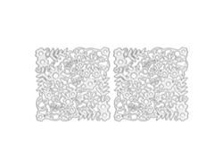 2 Troqueles De Acero Al Carbono Para Estampar Tarjetas, Álbumes De Recortes Y Manualidades.