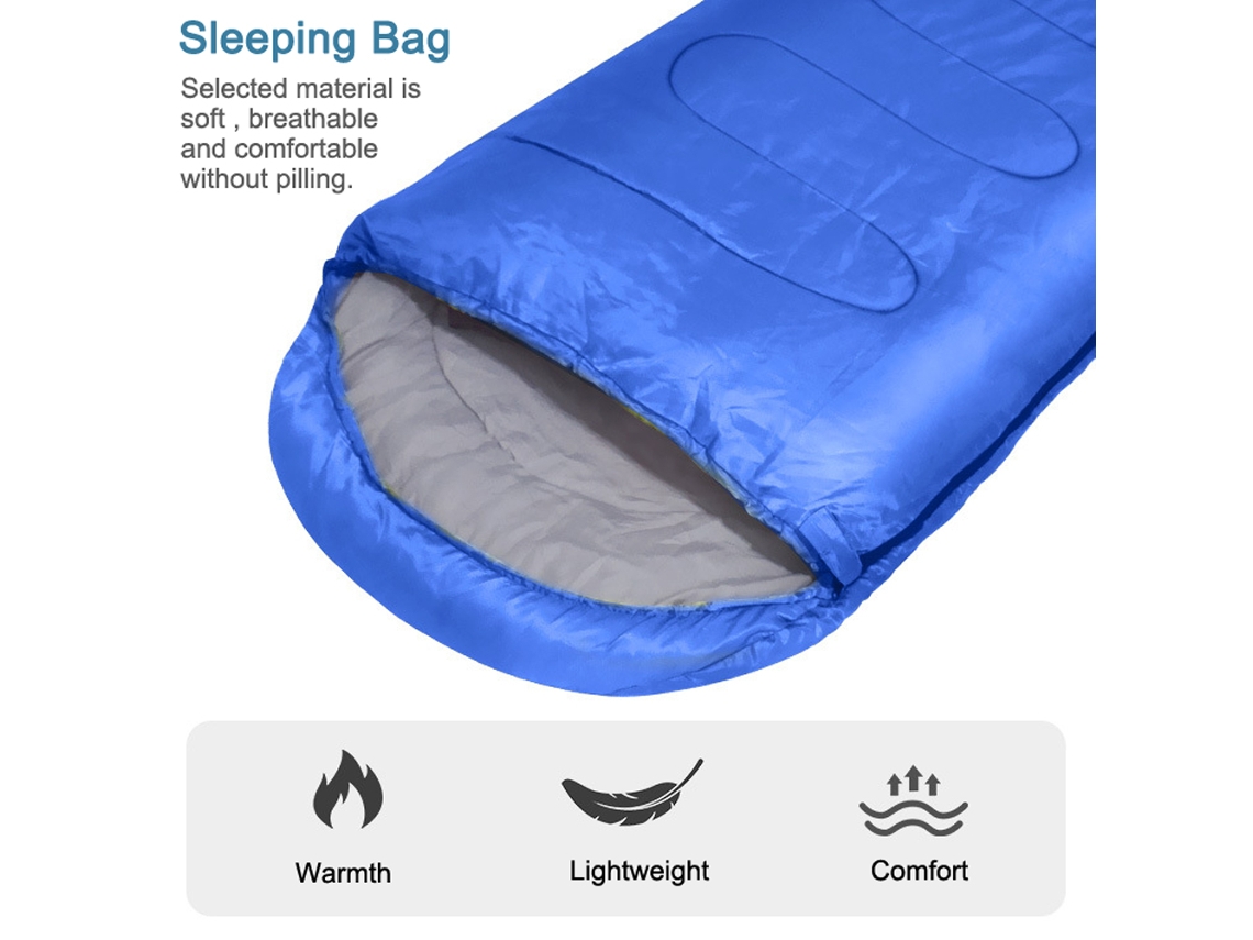 Saco De Dormir De Algodón Ligero Y Portátil Con Calefacción Para Acampar, Viajes De Invierno, Senderismo Y Actividades Al Aire Libre.