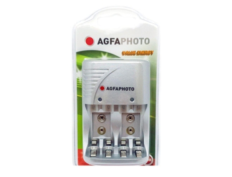 Cargador de baterías Agfa Accu Charger Value Energy Aa/Aaa/9V