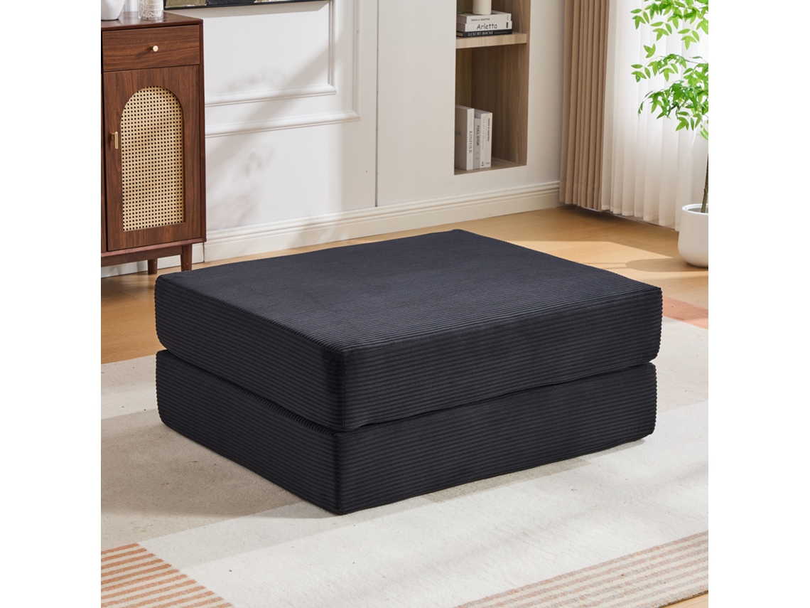 Sillón De Compresión De Terciopelo, Bolsillo Lateral De Metal, Cojín.
