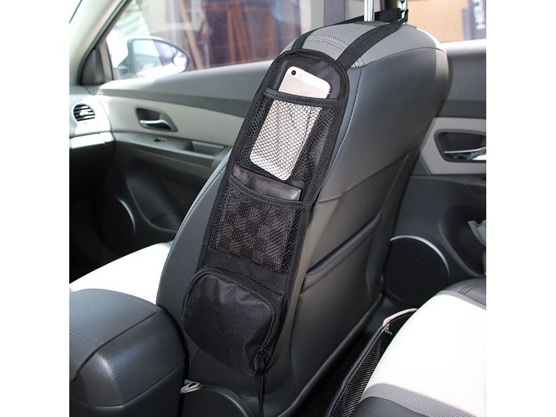 Organizador Lateral De Asiento De Coche Con Multi Bolsillos Y Portavasos Para Coches Y Camiones