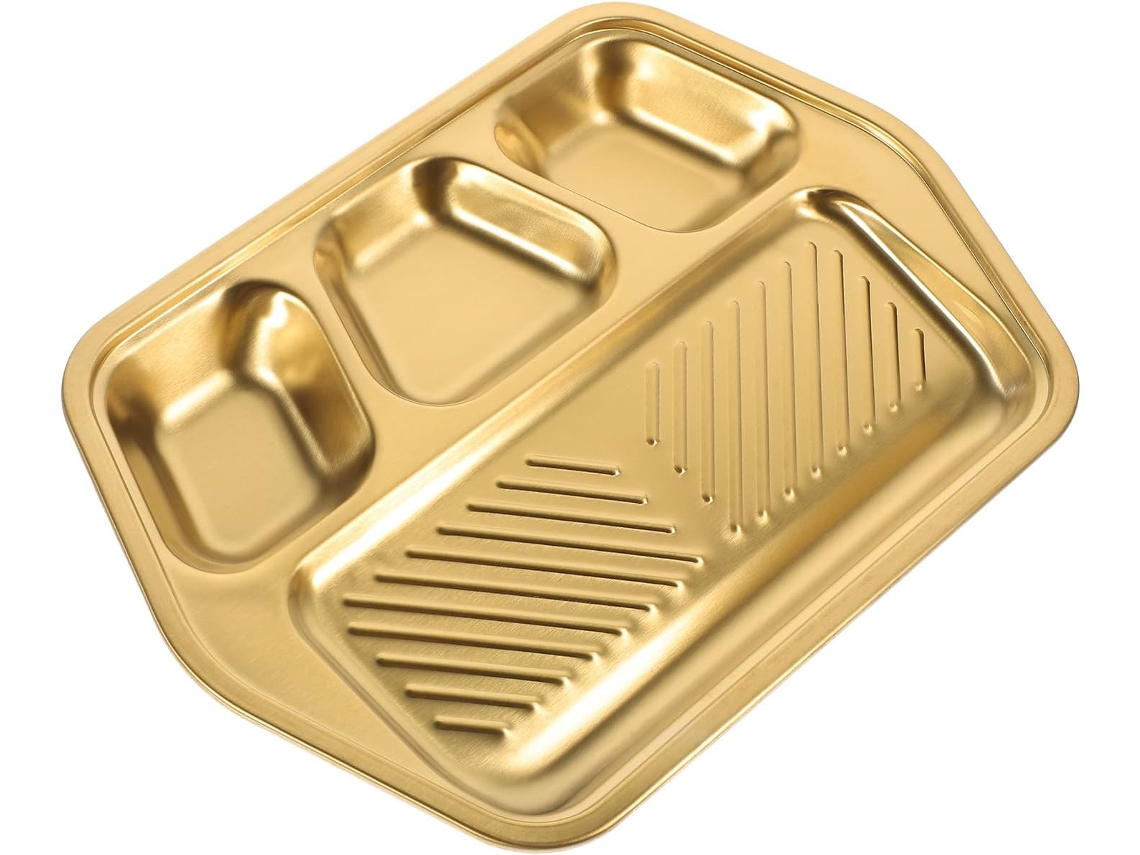 3 Plancha Rectangular De Acero Inoxidable