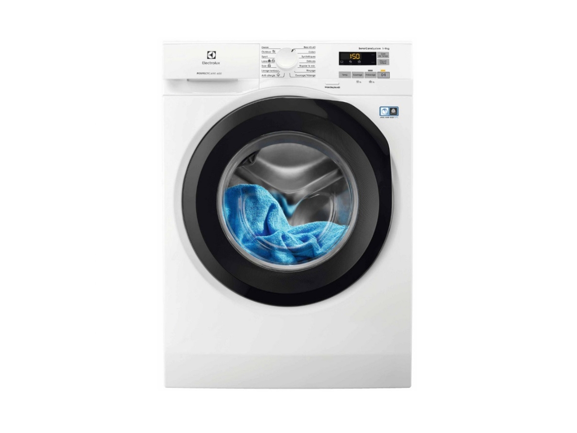 Lavadora ELECTROLUX EW6F1495FC (9 kg - 1400 rpm - Blanco)