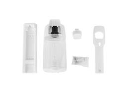 Dispensador de jabón transparente con bomba antioxidante para manos o platos, para baño y cocina