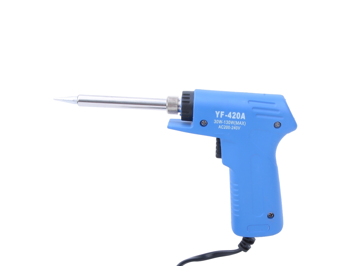 Ferreiro Elétrico De Duas Potências 30w-130w Tipo Pistola Para Reparo De Placa Pcb