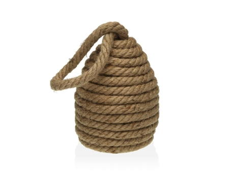 Sujetador de puerta Versa Textil (24,5 x 3 x 33,5 cm)