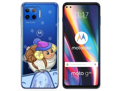 Carcasa Motorola Moto G 5G Plus TUMUNDOSMARTPHONE Cabra Multicolor