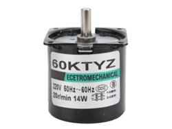 Micromotorreductor Con Imán Permanente, 14 W, 20 Rpm, Ac220 V, Accesorio Para Generador Diy.