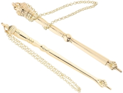 Juego De 2 Punteros Bíblicos De Metal Chapado En Oro Para Una Lectura Precisa. Accesorios De Lectura.