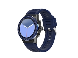 Reloj inteligente de alto rendimiento, pantalla grande de 1.32", batería de 15 días, azul Bestvite